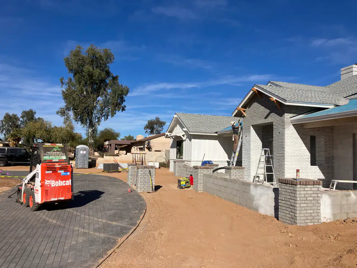 A full property taking shape